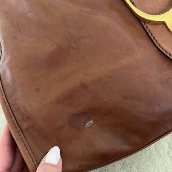 Gucci Brown Soft Stirrup Leather Shoulder Bag Meduim - Picture 5 of 16